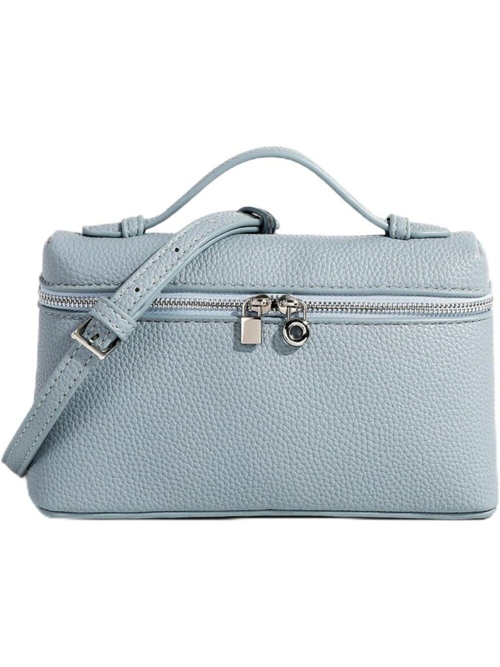 Chic Mini Crossbody Bag for Women | Stylish Top Handle Lunchbox Purse